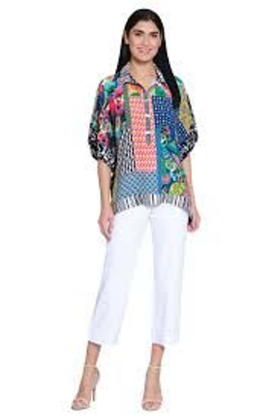 John Mark Women's Mix Print Sz PXS